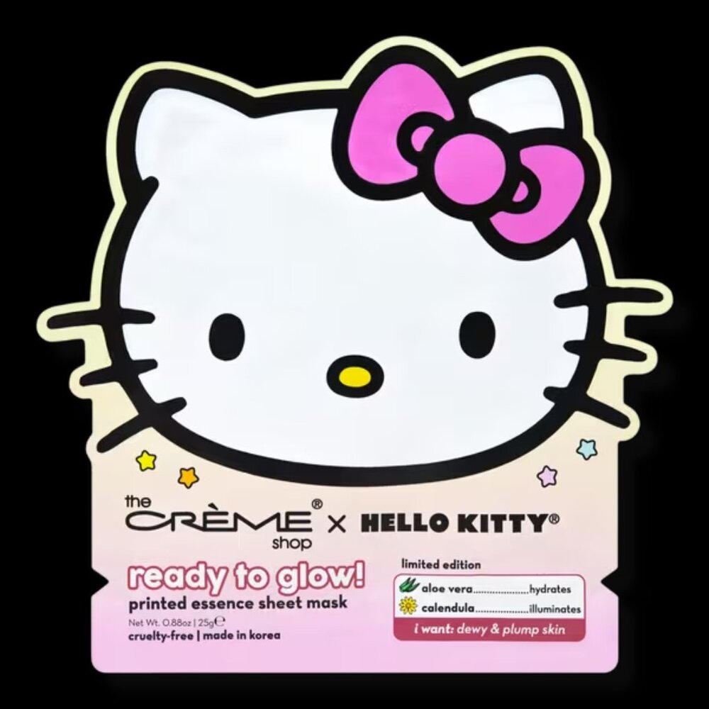 Hello Kitty Ready to Glow! Printed Essence Sheet Mask
